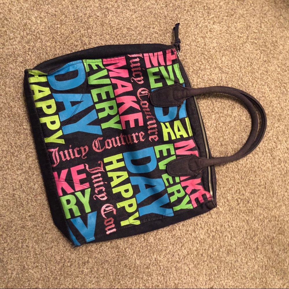 Juicy Couture Denim Tote Bag